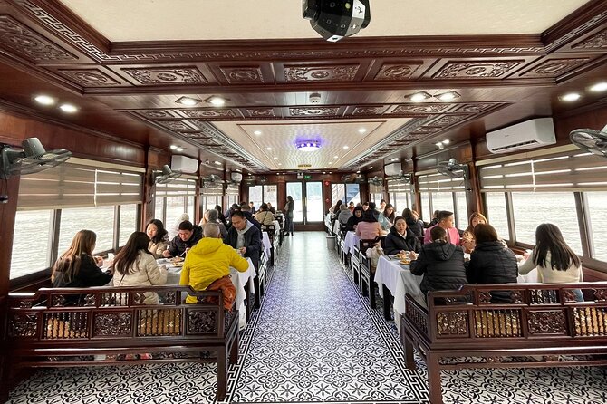 1 Day Halong Cruise Tour with Transfer and early return to Hanoi - Thien Cung Cave and the Heavenly Palace Grotto