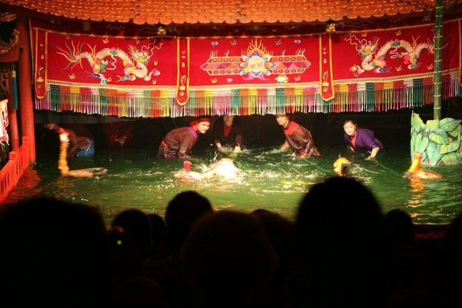 1 ROUND HANOI CITY TOUR + WATER PUPPET SHOW TICKET - Price and overall value at $17