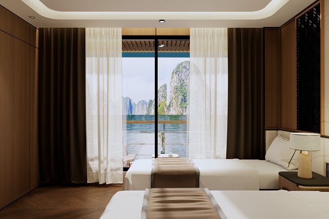 2 Day 1 Night Luxury Azura Cruise through Halong & Lan Ha Bay - Afternoon scenery, kayaking, and cave time