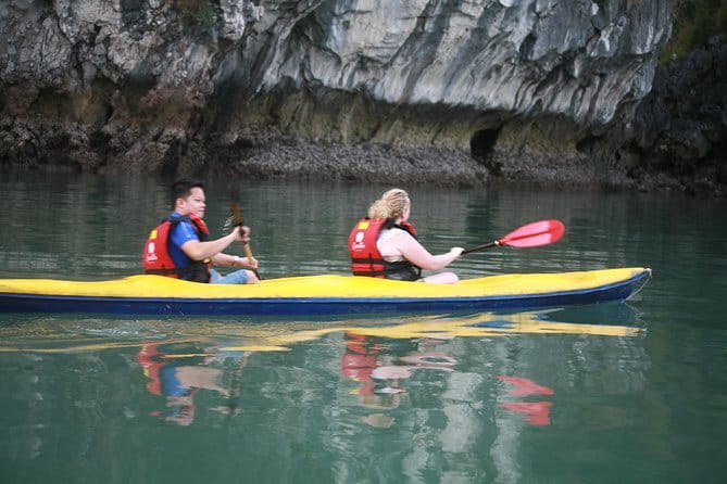 2-Day Cruise to Halong Bay and Lan Ha Bay on Calypso Cruises - Afternoon at Light and Dark Cave