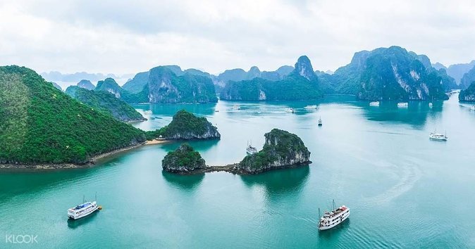 2-day Ha Long Bay Cruise included Transfer, Kayking and Swimming - Ti Top Island for swimming or a short hike