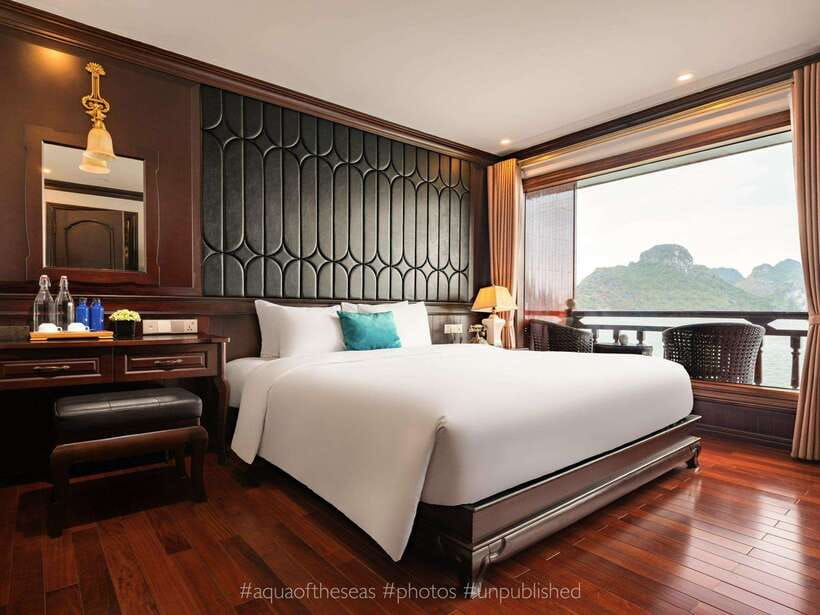 2-Day: Halong Lan Ha Bay 5 Stars Cruises w/Balcony & Bathtub - Key points at a glance
