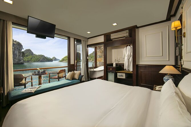 2-Day Halong Orchid Cruise - Arriving at Tuan Chau Marina at 11:30 am