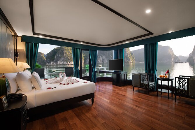 2-Day Luxury Halong Bay Aspira Cruise from Hanoi - From Hanoi to Tuan Chau Harbor