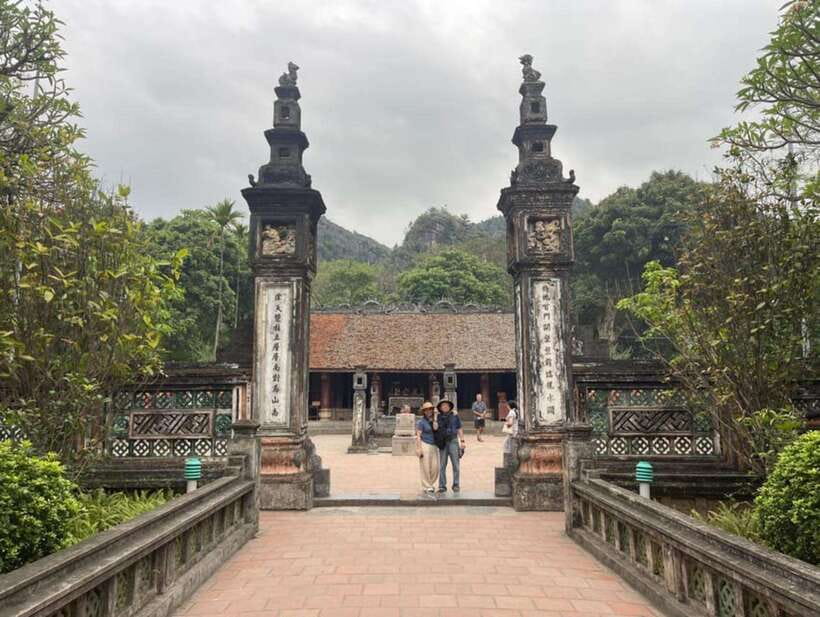 2-Day Ninh Binh Tour with Accommodation & Meals, Small Group - Tam Coc by boat, with three caves along the route