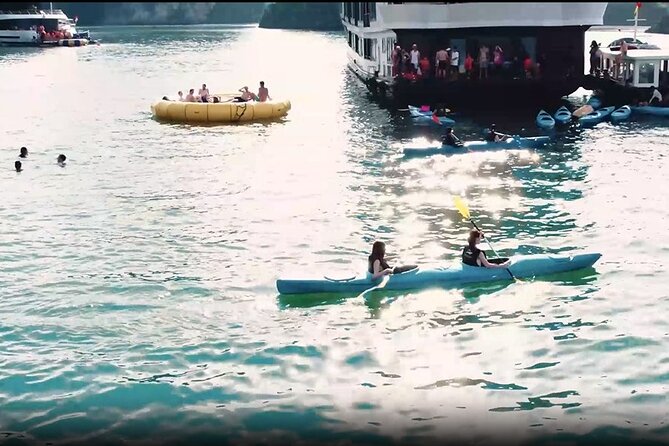 2 day Oasis Bay Cruise to Halong Bay from Hanoi - Dinner, sunset, and a late DJ party