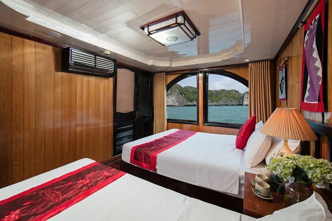 2 Days 1 Night Visit Lan Ha Bay - Classic 3 cabins cruise - From Hanoi to Cai Beo Harbor