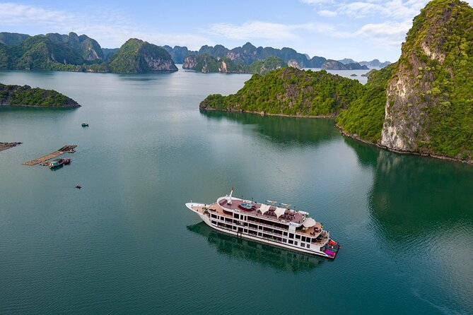 2-Days Aspira Cruise Tour around Hanoi- Halong- Lan Ha Bay - From Tuan Chau Harbor into Ha Long Bay