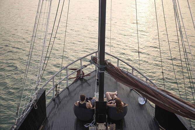 2 Days Cruise Tour in Halong Bay from Hanoi - Sunset, jacuzzi time, and a social evening