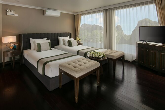 2 Days Era Cruise in Halong Bay and Lan Ha Bay from Hanoi - Your cabin and the value of the $334 fare