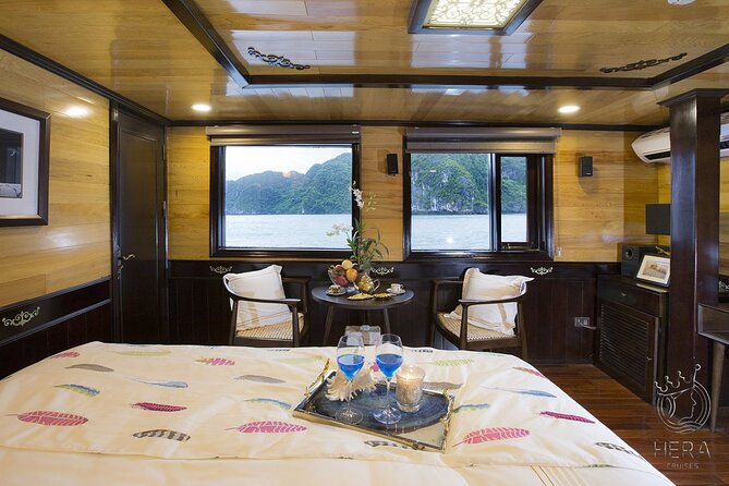 2 Days Tour of Halong Bay by Hera Cruise from Hanoi - Lunch among Halong Bay’s limestone towers