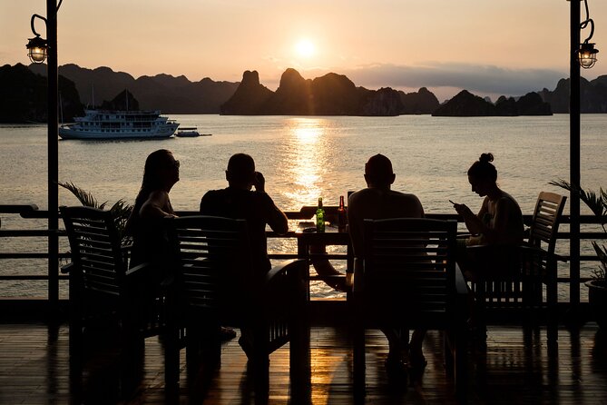 2D1N: Halong Bay 4-Star Cruise - Cave, Kayak, Swim, Meals - Day two: tai chi, breakfast, and Sung Sot Cave