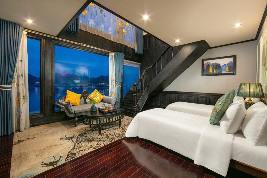 3-Day 2-Night Lan Ha Bay 5-Star Cruise - Ba Trai Dao Beach for swimming and kayaking