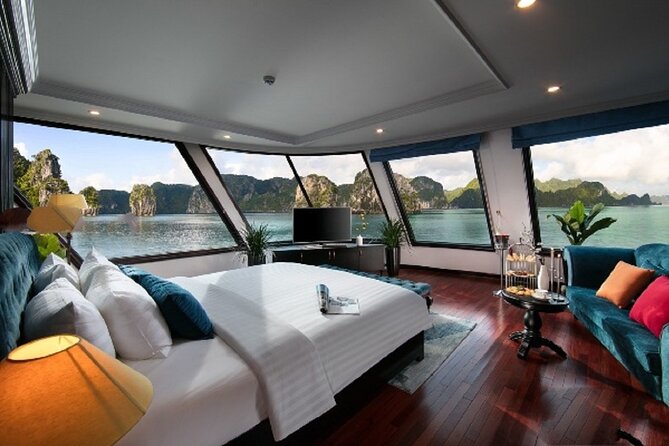 3-Day Hanoi-Ninh Binh-Halong-Lan Ha Bay 5 Star Cruise & Balcony - Ha Long Bay and Lan Ha Bay from a balcony