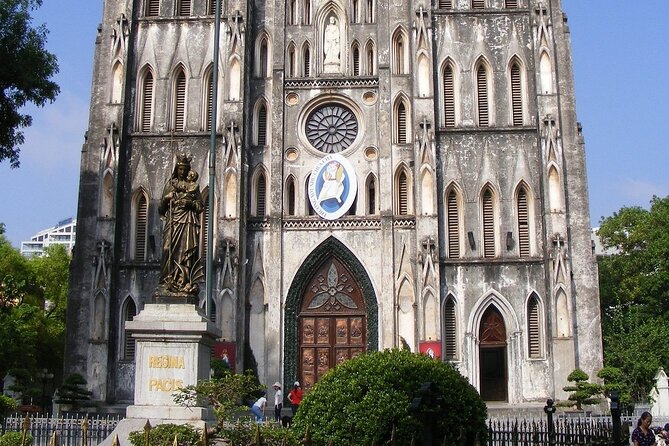 3 Hours Hanoi City Walking Tour with Optional Train Street - St. Joseph’s Cathedral and French Influence