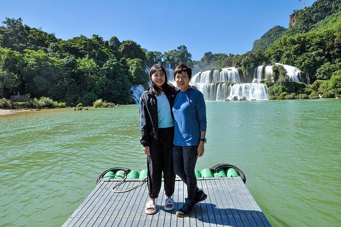Adventure Tour to Ban Gioc Waterfall - Ba Be Lake 3 days 2 nights - Day two: Ban Gioc Waterfall and Nguom Ngao Cave