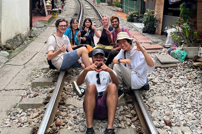 All-in-One Hanoi Walking Tour Through a Train Street - Ma May Ancient House and the older Old Quarter
