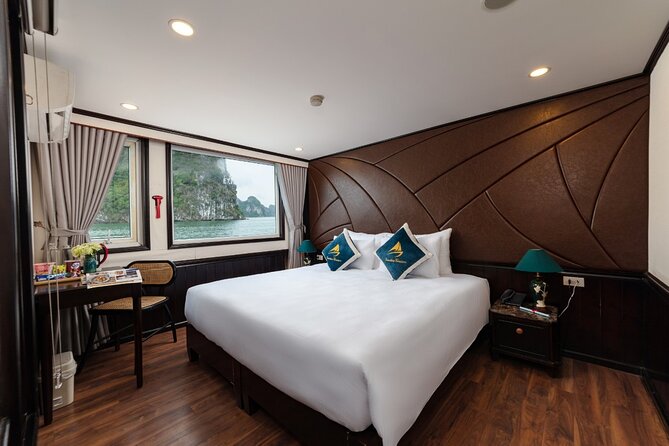Amanda Cruise - Luxury Unique Halong Bay Cruise (2D1N Tour) - The deluxe sea-view cabin
