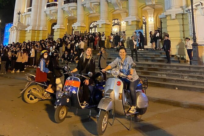 Amazing Vespa Night Tour For Food Lover - Why a Vespa is a smart way to see Hanoi after dark