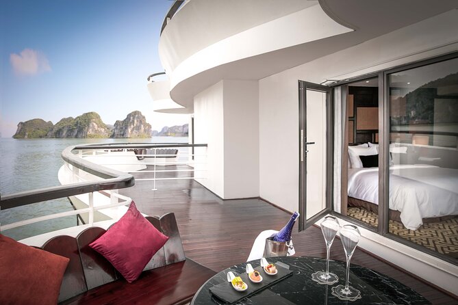 Ambassador Cruise Halong Bay–2 Days 1 Night with Private Balcony - What the $285 price really covers