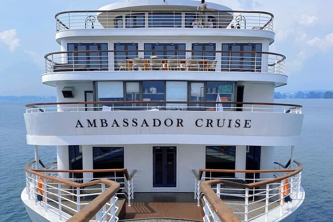 Ambassador Cruise - Heritage Ambassador in Halong Bay (2D1N) - What your $265 buys on Heritage Ambassador