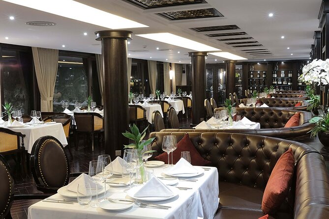 Ambassador Cruise - Heritage Ambassador in Halong Bay (2D1N) - Boarding at noon and settling into your cabin