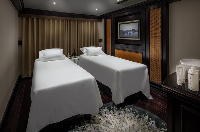 Ambassador Cruises 2-day Explore Halong Bay from Hanoi - Sunset, canapes, and a night on the ship