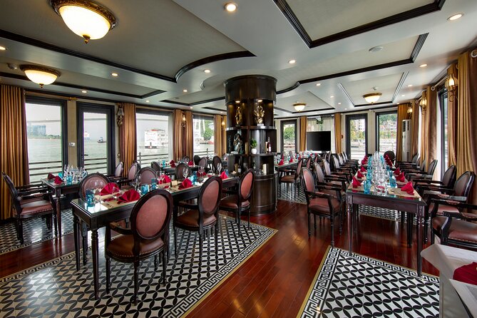 Athena Royal Cruise - Luxury Halong Bay Overnight Cruise 2D1N Tour - Morning Tai Chi and Luon Cave