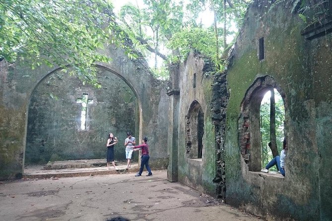 Ba Vi National Park Private Tour: Sightseeings & Jungle Hikking - The mossy French prison remains