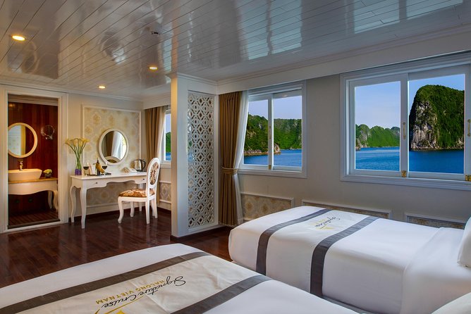 Bai Tu Long bay Luxury Cruise 2D/1N: Less touristy places, Kayaking, full meals - Thien Canh Son Cave on the second morning