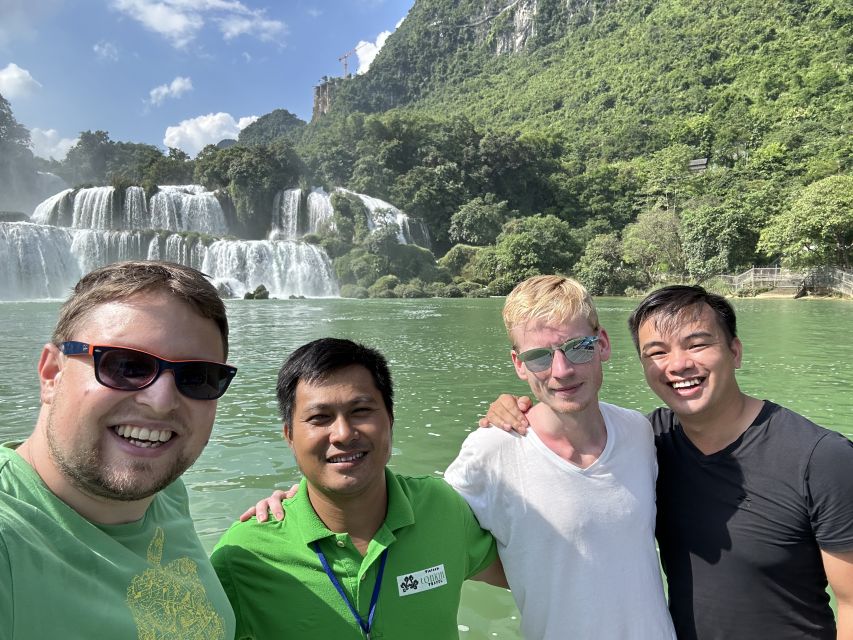 Ban Gioc Waterfall - God Eyes Mountain 1 Day By Car - Ban Gioc Waterfall from the river