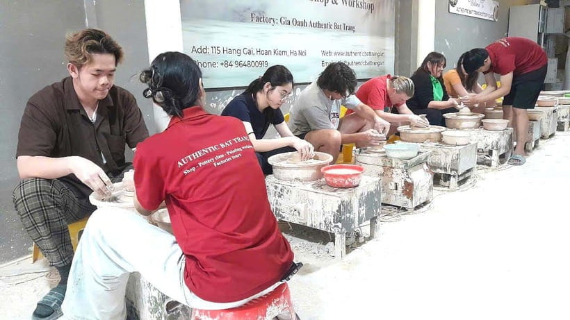 Bat trang Pottery Ceramics Class in Hanoi’s Old Quarter | VN - The wait for firing and the smartest booking strategy