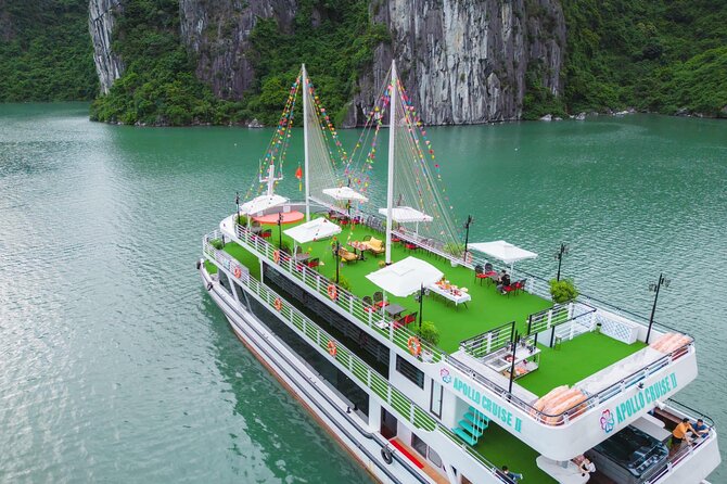 Best Halong Bay Tour One Day On Luxury Cruise 6 Hours Cruising - From Hanoi to Tuan Chau Island by modern bus