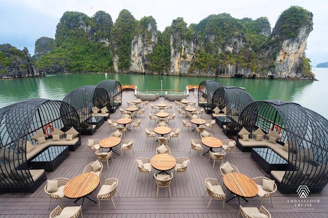 Best Premium Halong Bay Cruise from Halong International Port - Sung Sot Cave, Halong Bay’s biggest cave stop