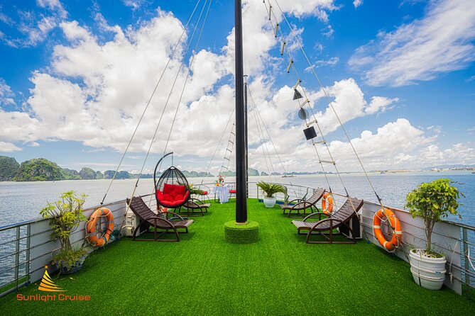 Best Price Halong 5 Star Day Cruise Buffet, Pool ,Sunset party - Buffet lunch with Vietnamese and international choices