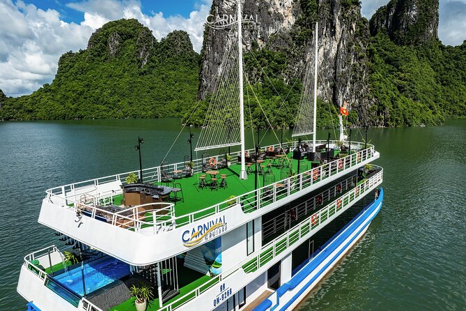 BEST SELLER: Ha Long Bay Luxury Cruise Day Tour - All Inclusive - Getting to Tuan Chau Marina from Hanoi