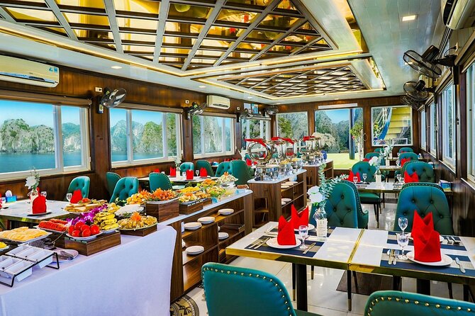 Best seller Halong Bay Day Cruise - Titop Island for swimming and the summit view