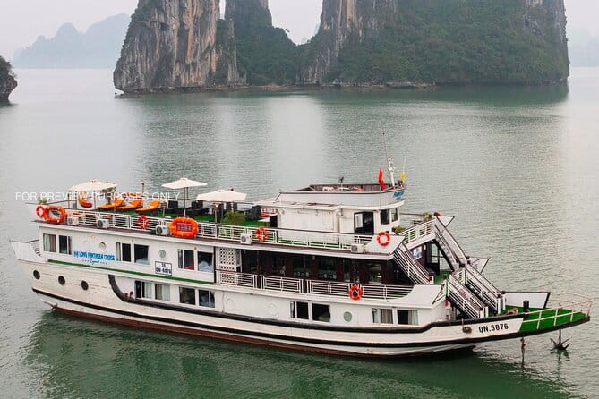 Best-Selling 2-Day Halong Bay & Ninh Binh Tour from Hanoi - The cruise offers comfort, but the schedule stays tight