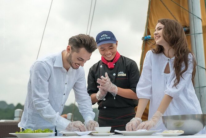 BEST UNIQUE 3-Day Halong Bay Cruise, Lan Ha & Cat Ba Island - The first afternoon on Halong Bay