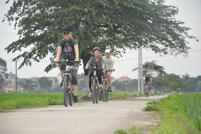 Bicycle Tours Hanoi: Full Day Bicycle Tour Hanoi Countryside - Along the Red River toward Dong Anh