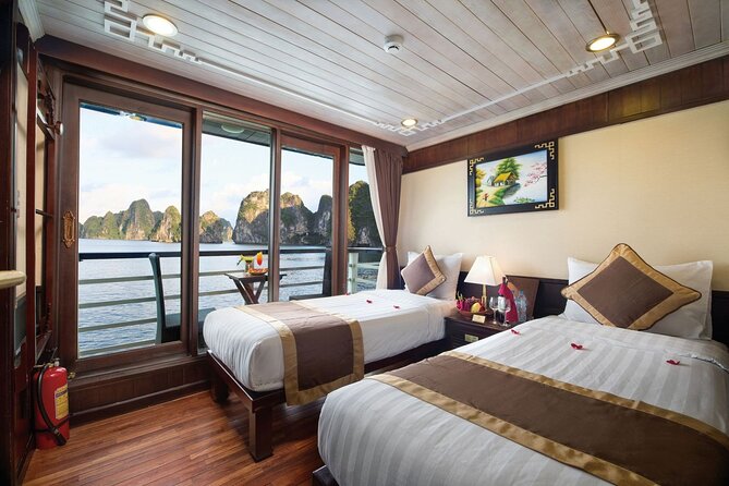 BOUTIQUE CRUISES Halong Bay 2 Days,1 Night Tour: Swimming,Caving, and Kayaking - What the second morning feels like