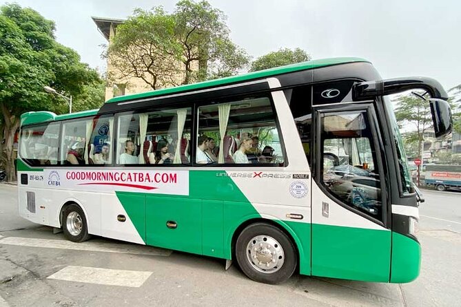 Bus Ha Noi to Cat Ba island - The Haiphong harbor changeover