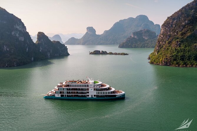 Capella Cruise Halong Bay 2Day/1 Night 6 Star Cruise All Included - Sunset, seafood, and an evening on the water