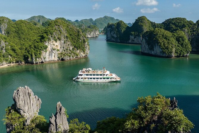 Cat Ba Island & Lan Ha Bay Luxury Cruise Day Trip with Lunch - Kayaking, swimming, and the floating pool