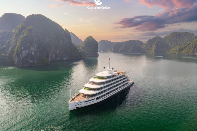 Catherine Cruise Halong Bay 2 Days/1 Night on 6 Star Cruise - Leaving Hanoi at 7:00 am
