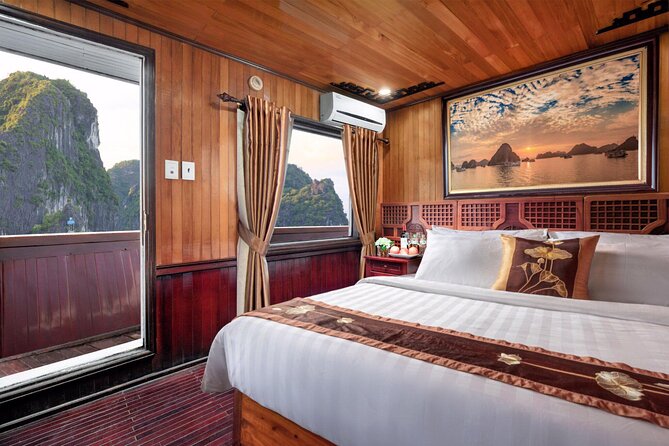 Cozy Bay Classic Cruise 2D1N from Hanoi by Expressway Transfer - Titop Island for swimming or a viewpoint