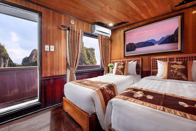 Cozy Bay Classic Cruise 2D1N from Hanoi by Expressway Transfer - Sunset, cooking, and an evening on board