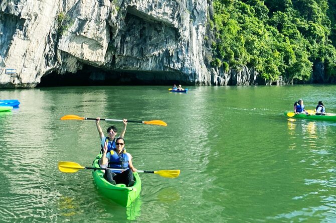 Crown Legend Cruise Ha Long 2 Days 1 Night - Sunrise Tai Chi and the 7:30 Cave Visit