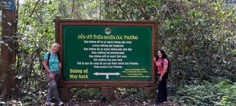 Cuc Phuong National Park - Van Long Day Trip From Hanoi - Meeting rescued primates at the conservation center