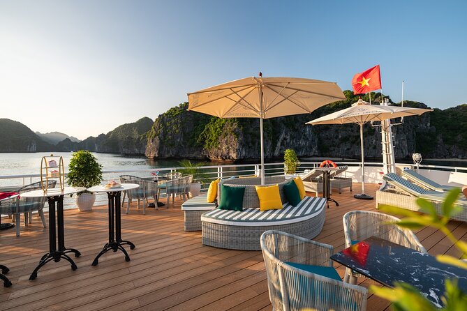 Day Tour Serenity Cruise at Lan Ha Bay from Hanoi, Hai Phong - Cai Beo fishing village and the first bay views